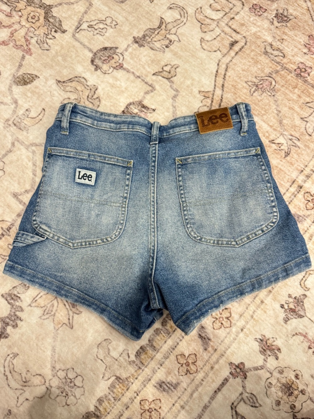 Lee High Rise Denim Shorts
